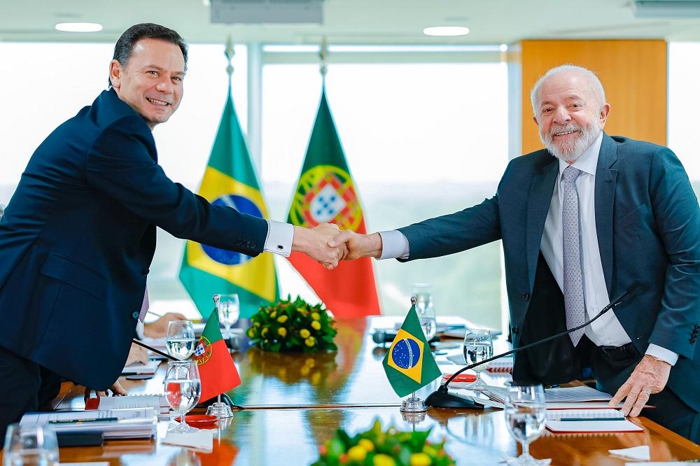 Lula e primeiro-ministro de Portugal discutem acordo Mercosul-UE